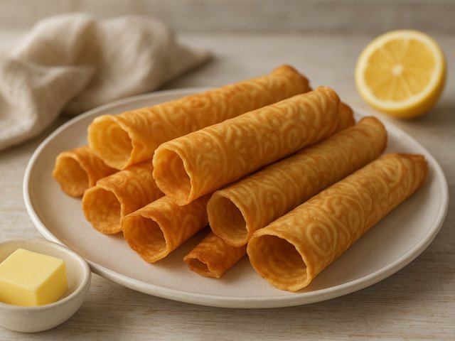 Butter Krumkakes