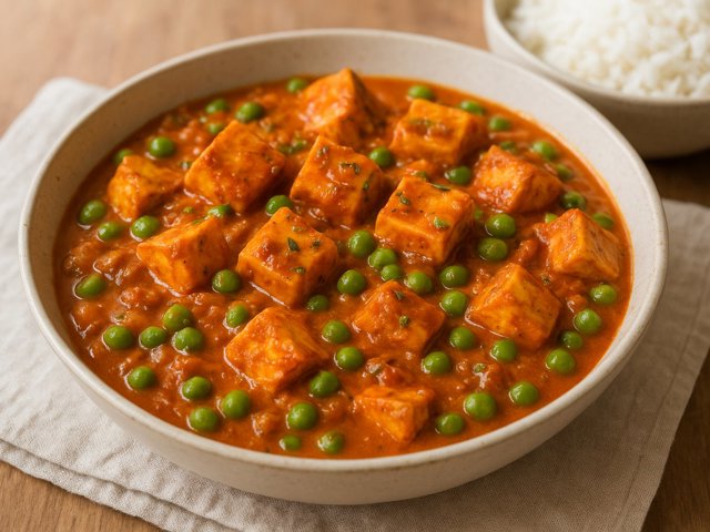 Butter Paneer & Peas