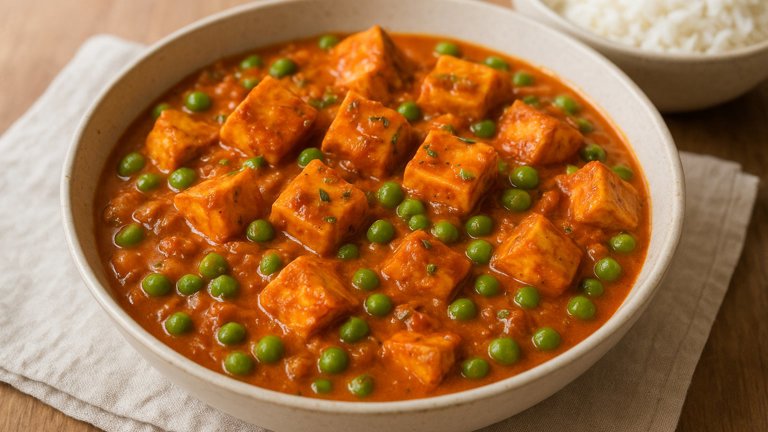 Butter Paneer & Peas