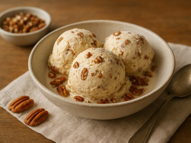 Butter Pecan Ice Cream