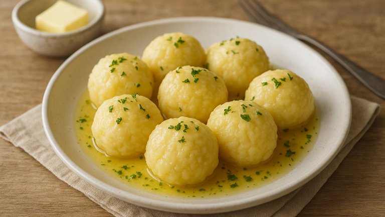 Butterklösse (Butter Dumplings)