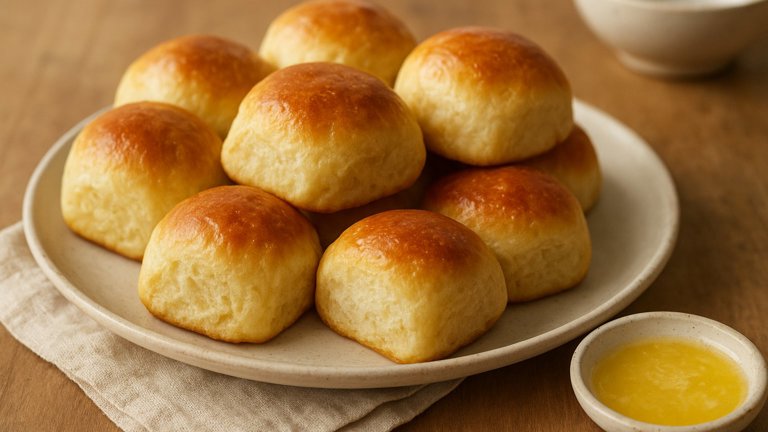 Buttermilk Rolls (Fan-Tans)