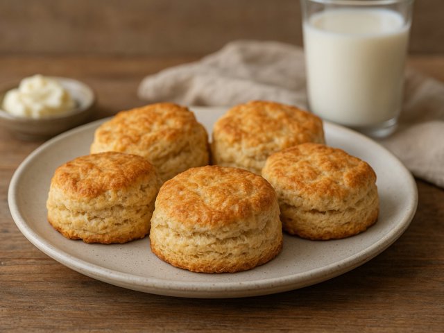 Buttermilk Sourdough Biscuits