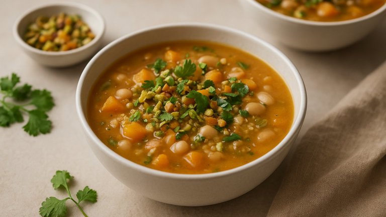 Butternut Squash And White Bean Soup