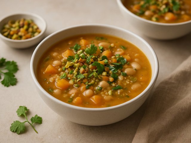 Butternut Squash And White Bean Soup