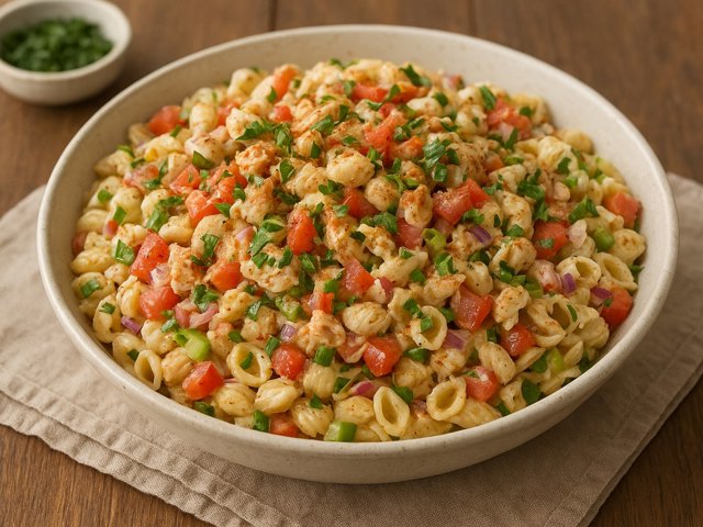 Cajun Chicken Pasta Salad