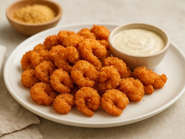Cajun Popcorn Shrimp