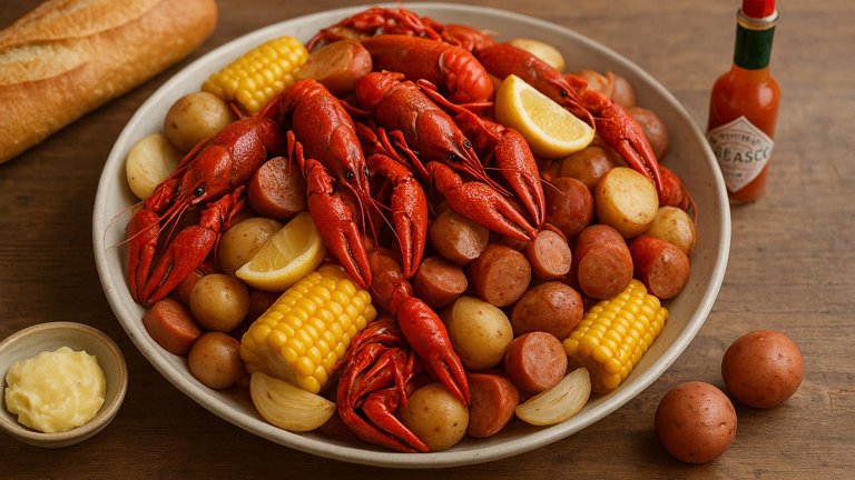 Cajun-Style Crawfish Boil