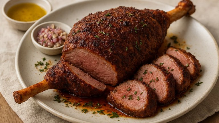 Cajun-Style Leg Of Lamb