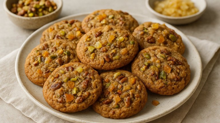 Candied Ginger & Citrus Kitchen Sink Cookies