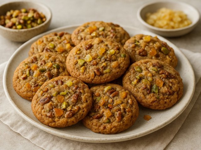 Candied Ginger & Citrus Kitchen Sink Cookies