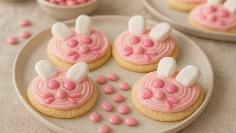 Candy Cottontail Cookies
