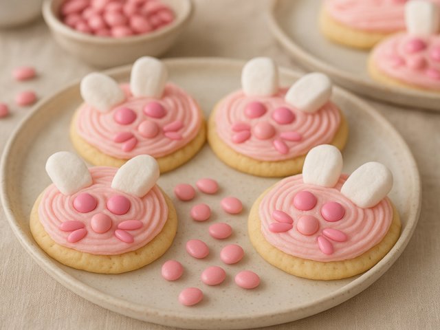 Candy Cottontail Cookies