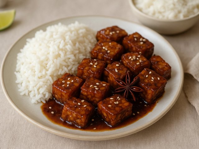 Caramelized Tamarind Tempeh