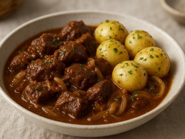 Carbonnade Flamande (Belgian Beef And Beer Stew)