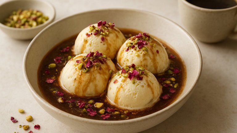Cardamom Coffee Affogato