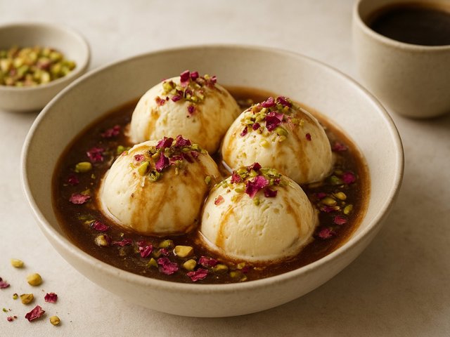 Cardamom Coffee Affogato