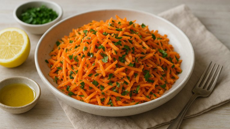 Carottes Râpées (French Grated Carrot Salad)
