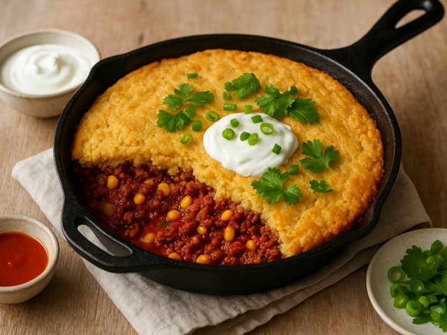 Cast-Iron Tamale Pie