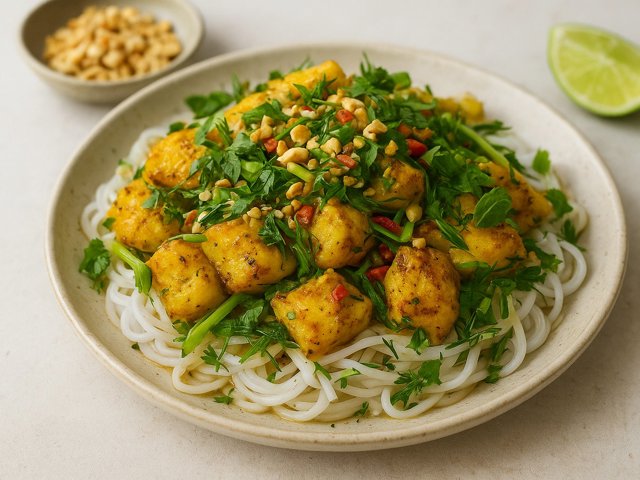 Cha Cà la Vong – Vietnamese Turmeric & Chilli Spiced Cod