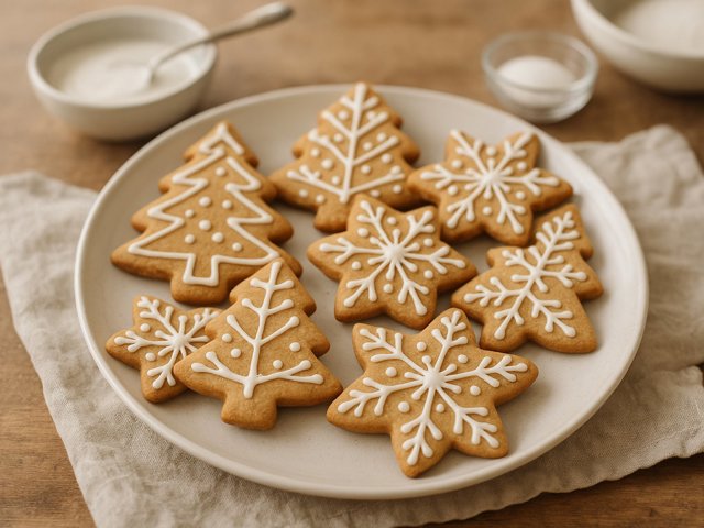 Chai Tree & Snowflake Cookies