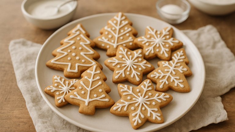 Chai Tree & Snowflake Cookies