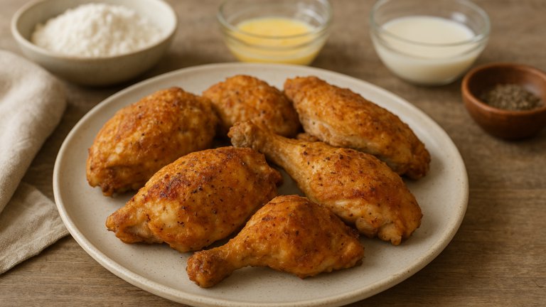 Charles Gabriel's country pan-fried chicken