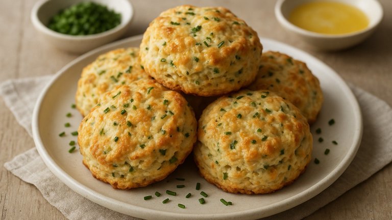 Cheddar Chive Biscuits
