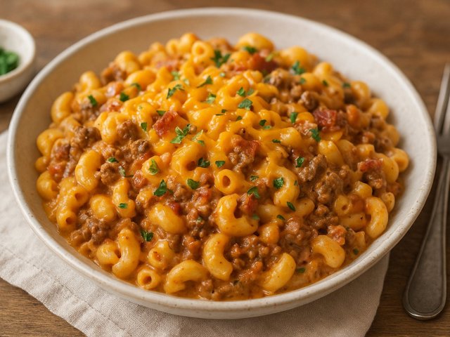 CHEESEBURGER MACARONI