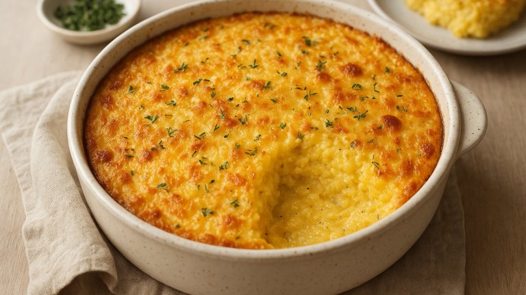 Cheesy Baked Polenta Or Grits