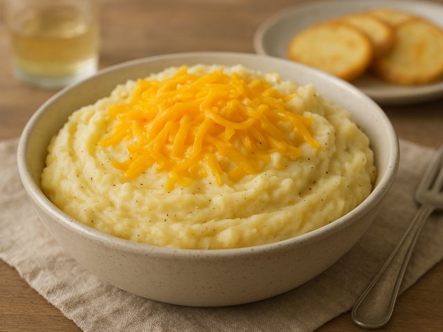 Cheesy Whipped Potatoes