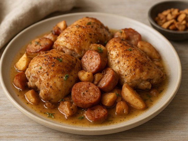 Chicken And Apple Sausage