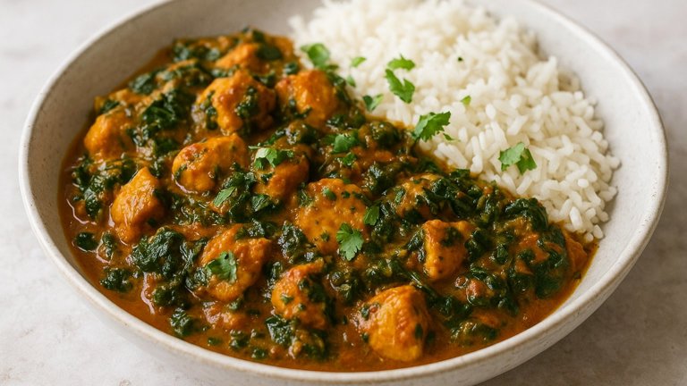 Chicken And Spinach Curry