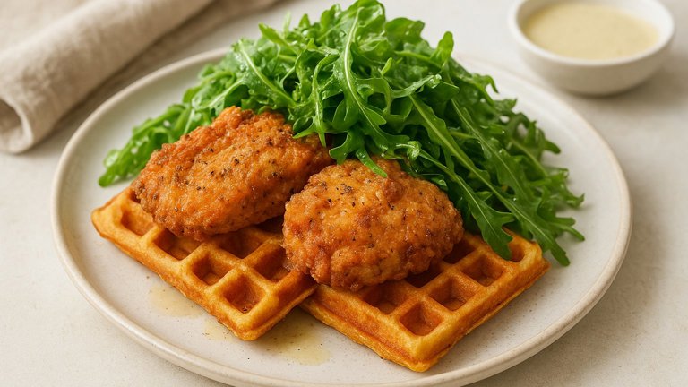 Chicken & Biscuit Waffles
