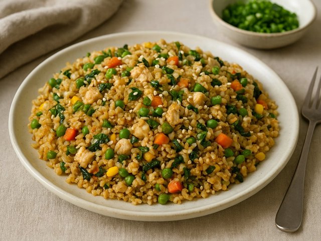 Chicken Cauliflower Fried Rice