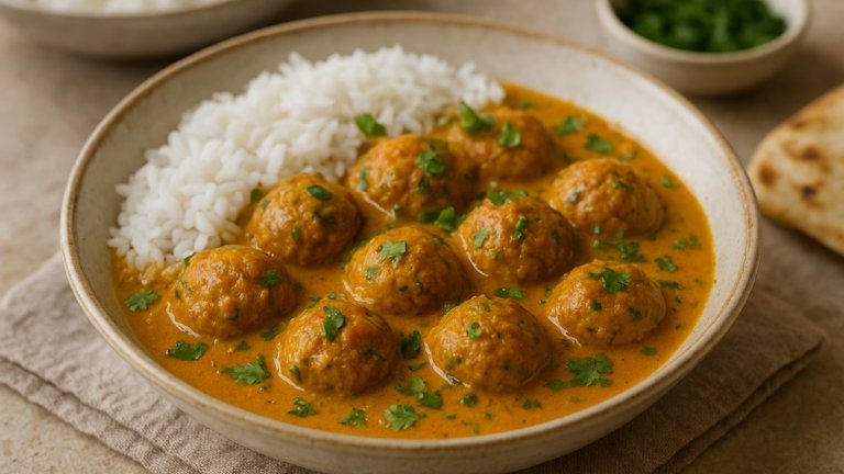 Chicken Kofta Curry