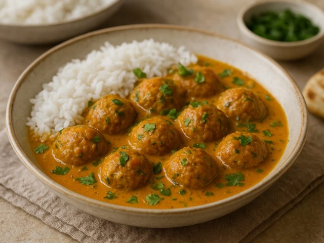 Chicken Kofta Curry