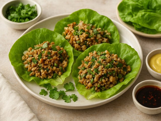 Chicken Lettuce Wraps