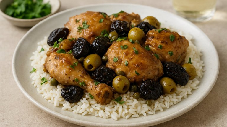 Chicken Marbella