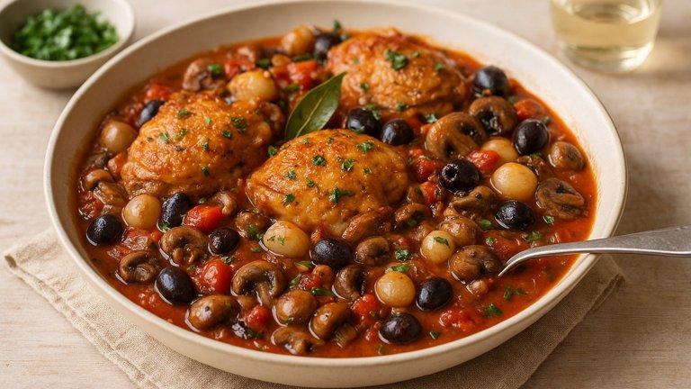 Chicken Marengo