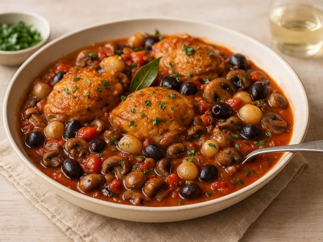 Chicken Marengo