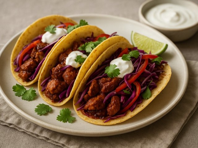 Chicken Mole Tacos