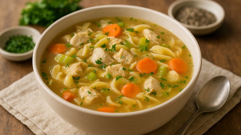 CHICKEN NOODLE SOUP