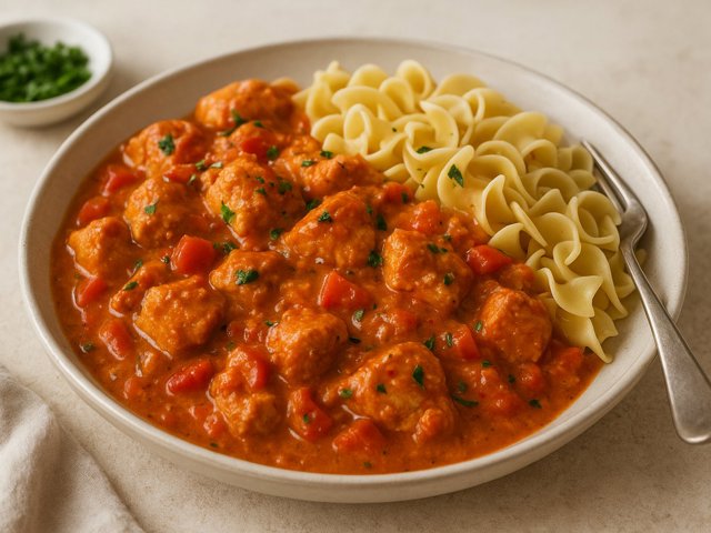 Chicken Paprikash