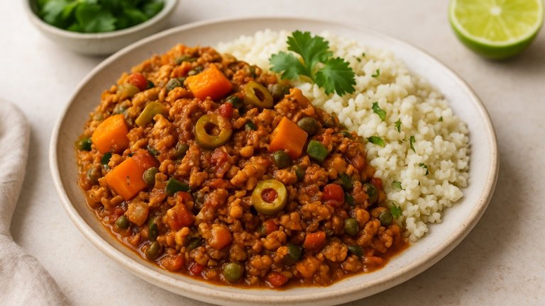 CHICKEN PICADILLO