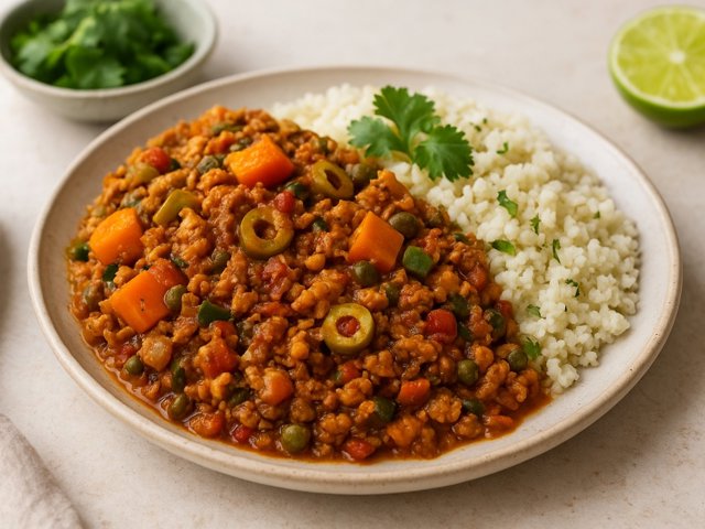 CHICKEN PICADILLO