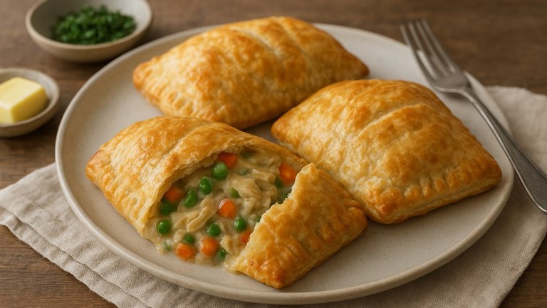Chicken Pot Pie Pockets