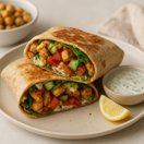 Chicken Shawarma-Style Crunch Wrap thumbnail