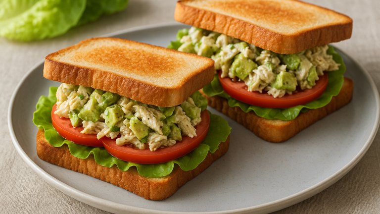 Chicken-Avocado Salad Sandwiches