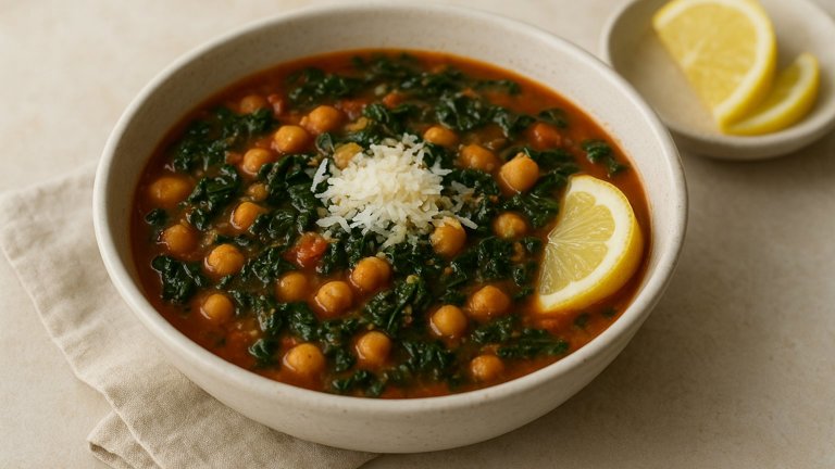 Chickpea And Kale Soup